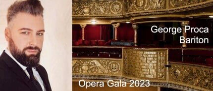 GEORGE PROCA bariton Opera Gala 2023