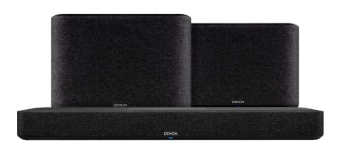 Denon Home Soundbar 550 + Denon Home 250 Duopack Zwart
