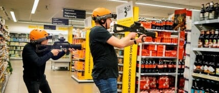 Professioneel lasergamen als personeelsuitje