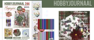 Maak de mooiste kerstkaarten met Hobbyjournaal 244 & Floral Christmas!
