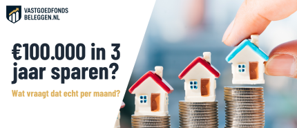 100.000 euro sparen in 3 jaar: realistisch stappenplan