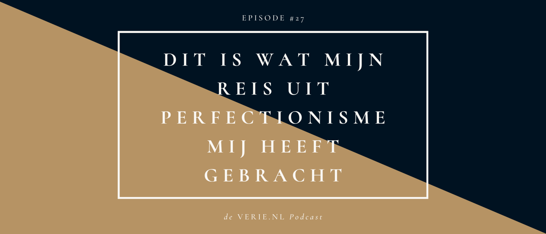 Dit is wat mijn reis uit perfectionisme mij heeft gebracht