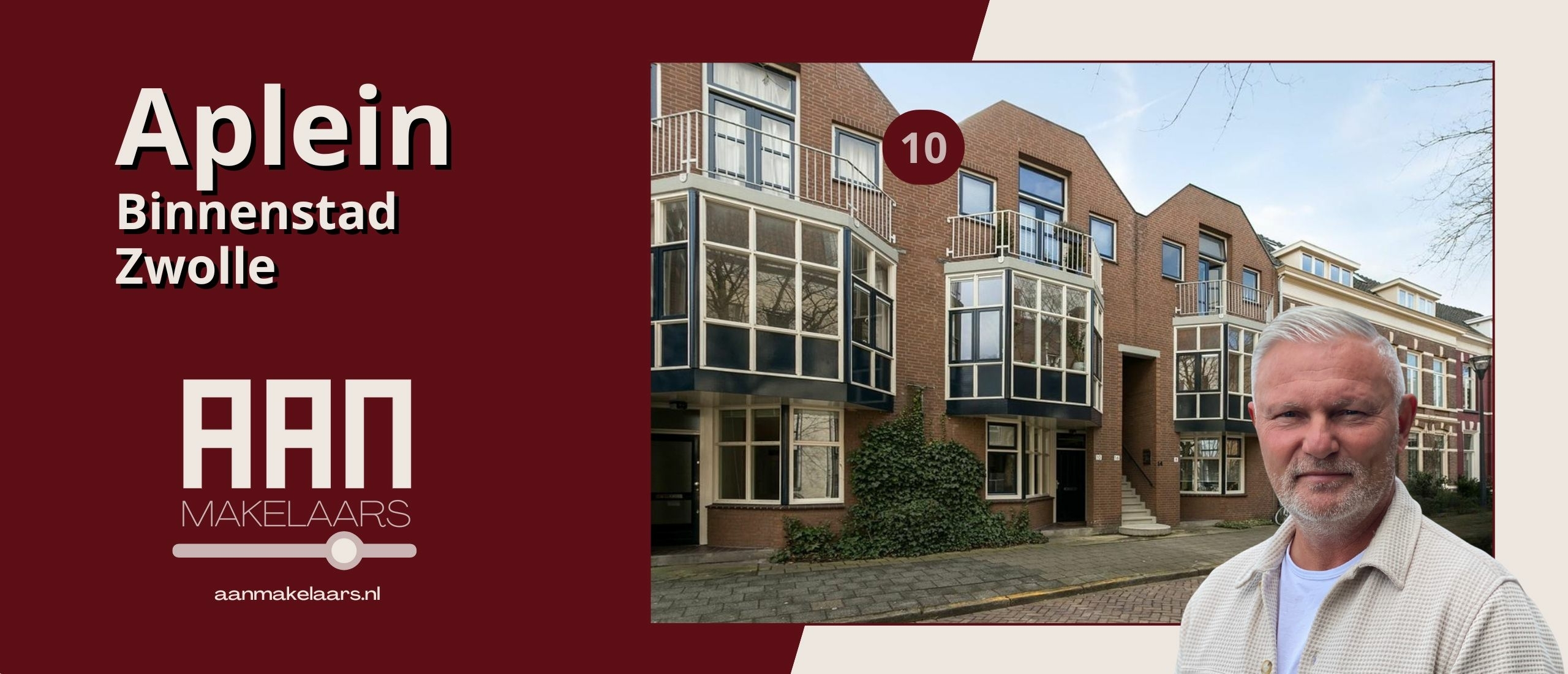 A-plein 10 in Zwolle – Speels appartement met patio en dakterras op een rustige plek in de historische binnenstad | AAN Makelaars Zwolle