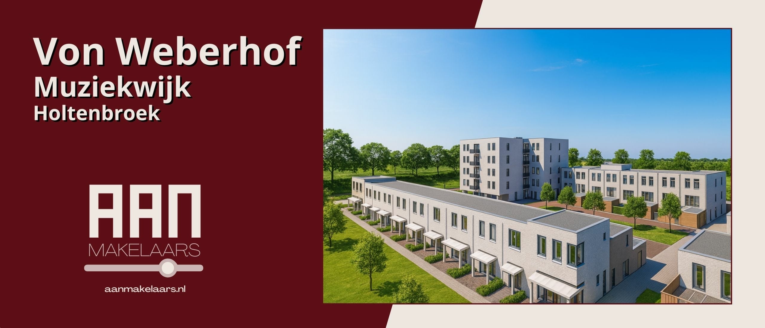 AAN Von Weberhof Zwolle Holtenbroek Muziekwijk - Energiezuinig wonen dichtbij centrum | AAN Makelaars