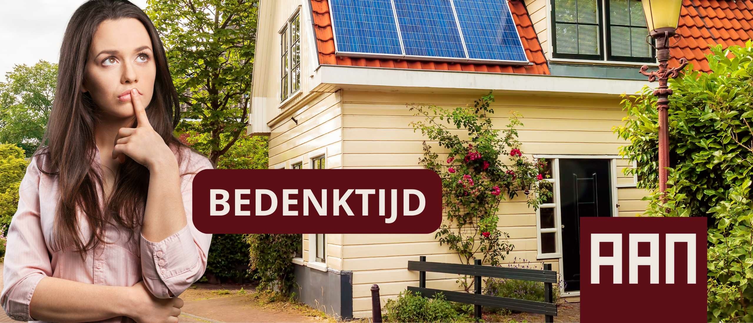 Bedenktijd bij het kopen van een huis - drie dagen de tijd om je te bedenken | AAN Makelaars Bedenktijd bij het kopen van een huis - drie dagen de tijd om je te bedenken | AAN Makelaars