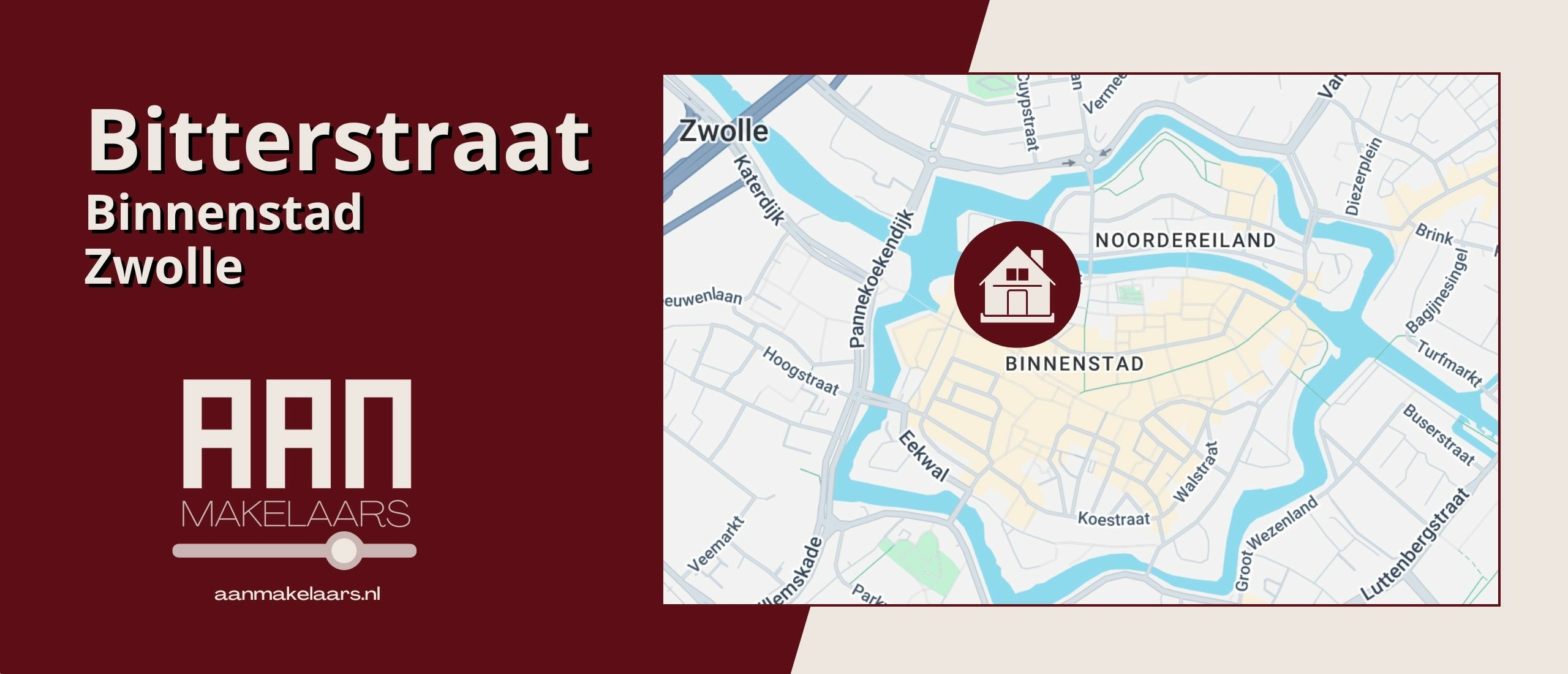 Bitterstraat 22 Zwolle - wonen onder de bogen in de binnenstad | AAN Makelaars