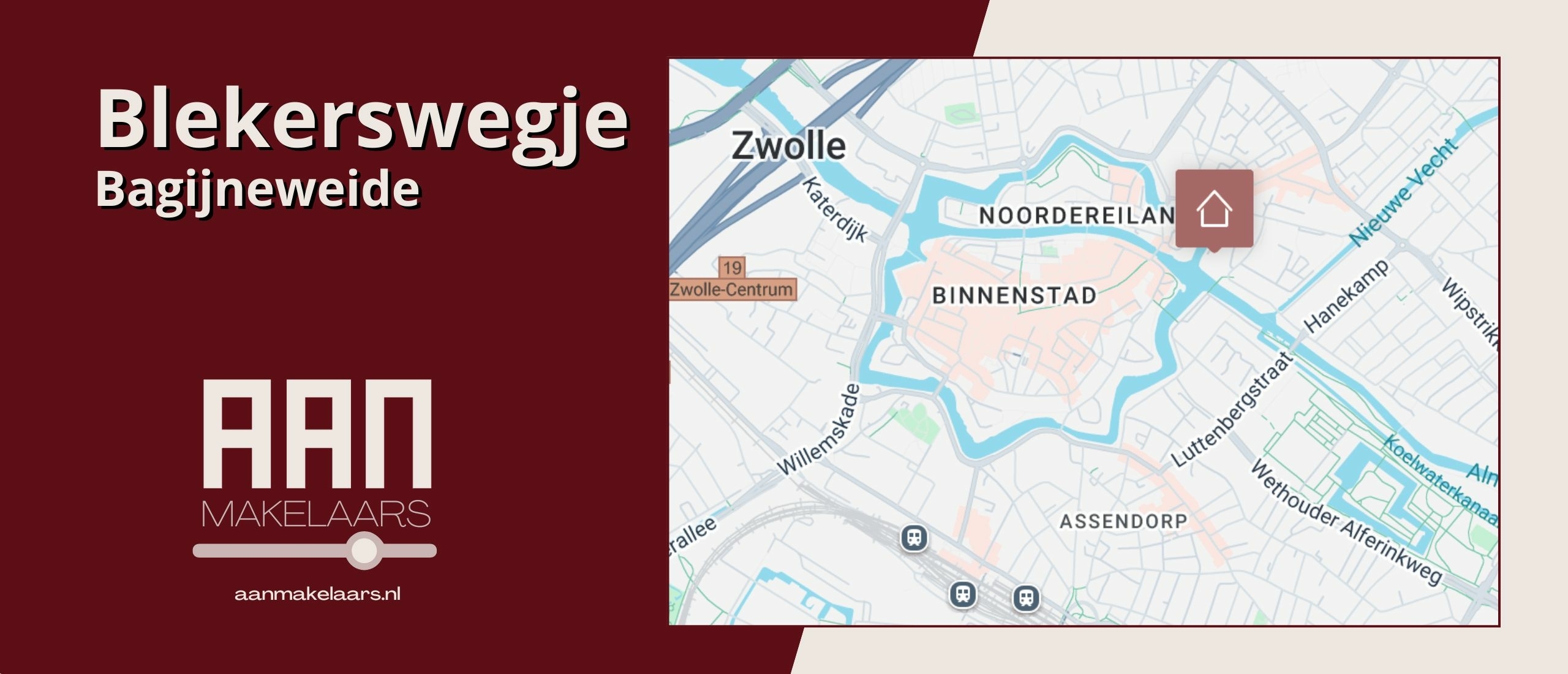 Blekerswegje 49 Zwolle – moderne stadsvilla aan de gracht met tuin en garage | AAN Makelaars