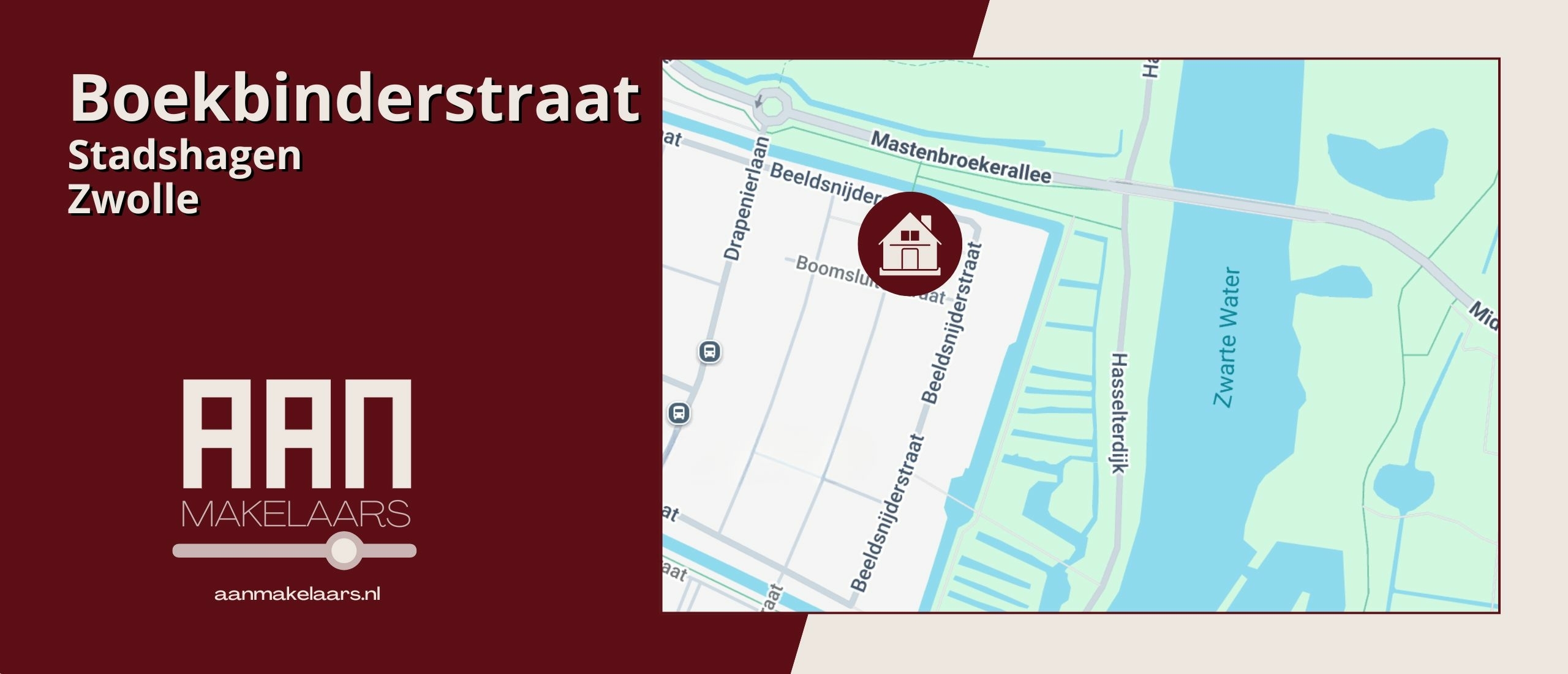 Boekbinderstraat 19 in Zwolle, Schoonhorst – licht wonen op een vrije hoek met tuin en berging | AAN Makelaars