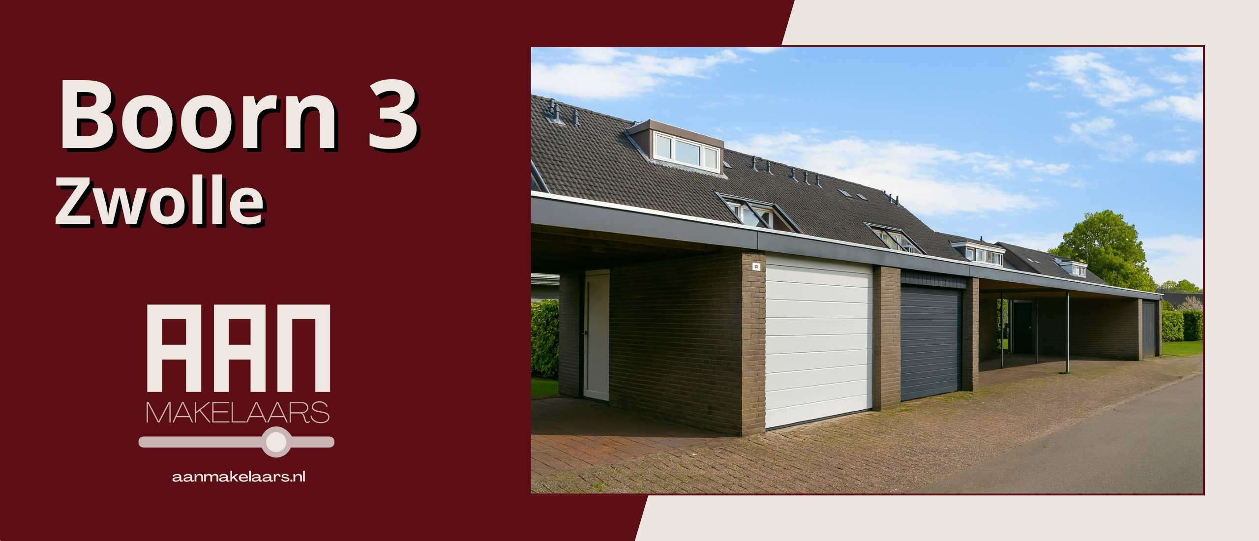 Boorn 3 – Tussenwoning in Aa-landen, Zwolle | AAN Makelaars