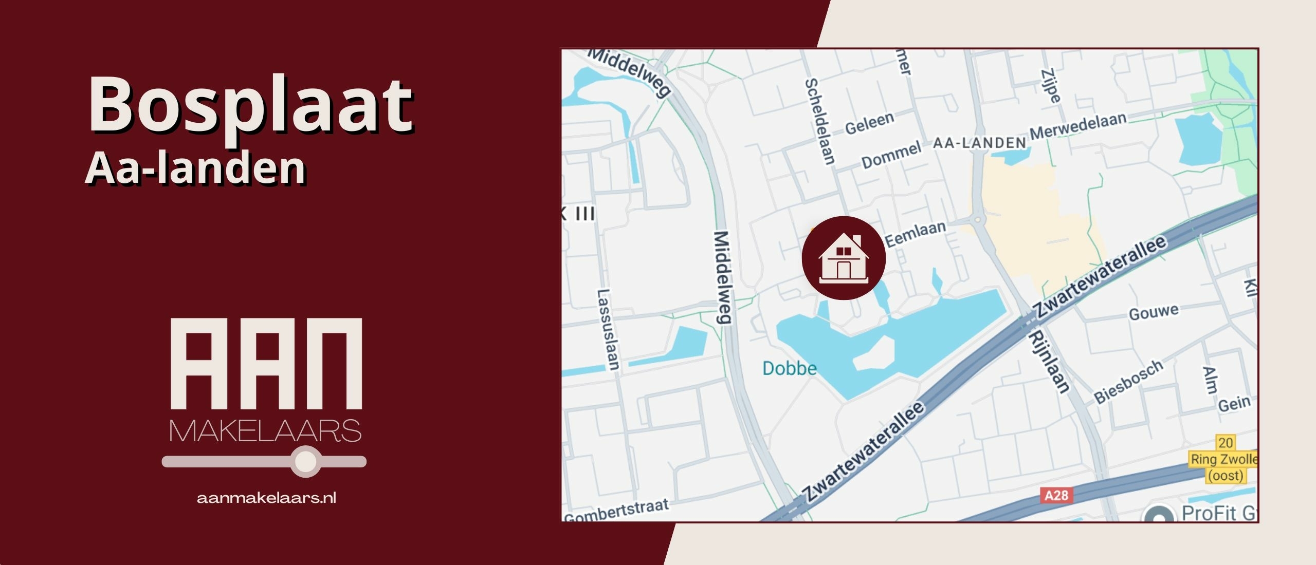 Bosplaat 47 Zwolle – Licht en comfortabel appartement met balkon, lift en eigen parkeerplaats in Aa-landen-Midden | AAN Makelaars