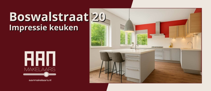 Boswalstraat 20 Zwolle - Impressie keuken door AAN Makelaars Zwolle