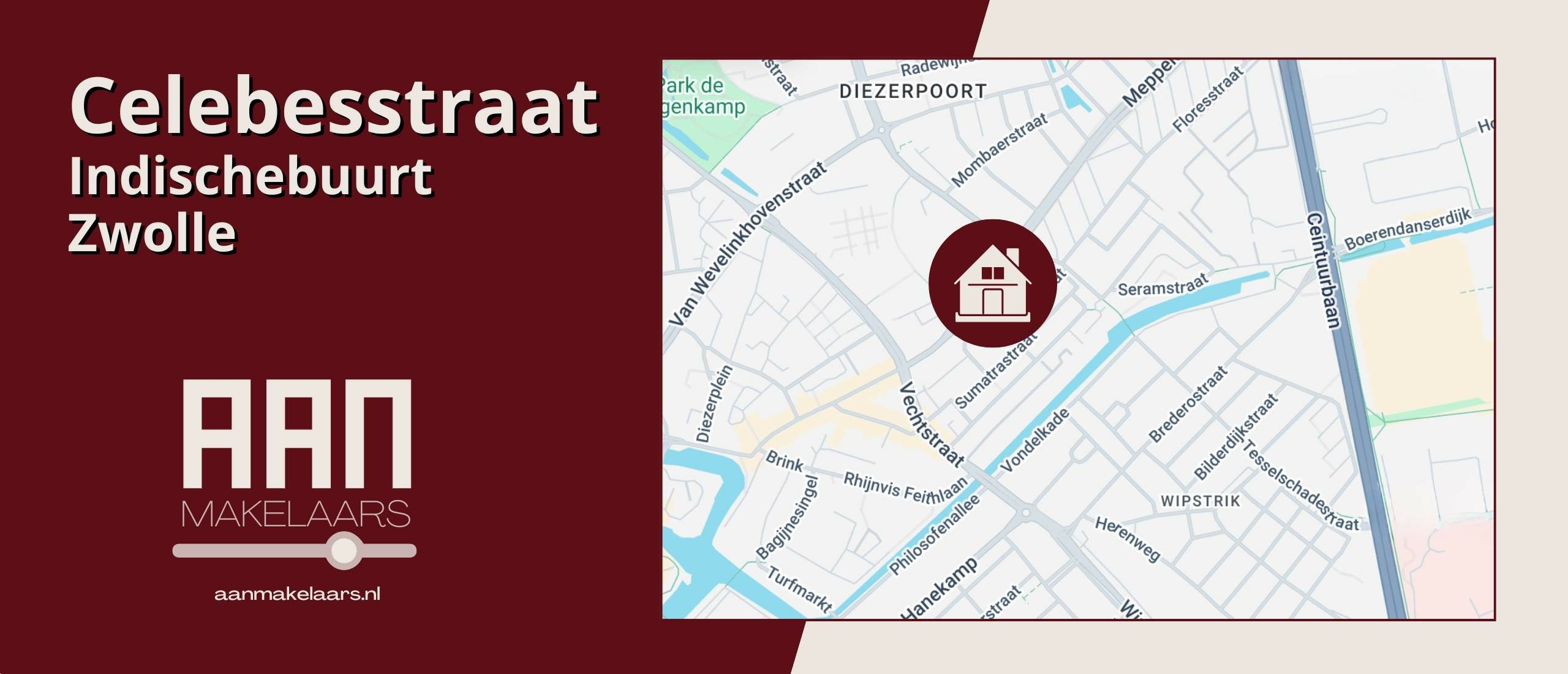 Celebesstraat 3 Zwolle – Karaktervolle tussenwoning uit 1911 met diepe tuin in de Indischebuurt | AAN Makelaars