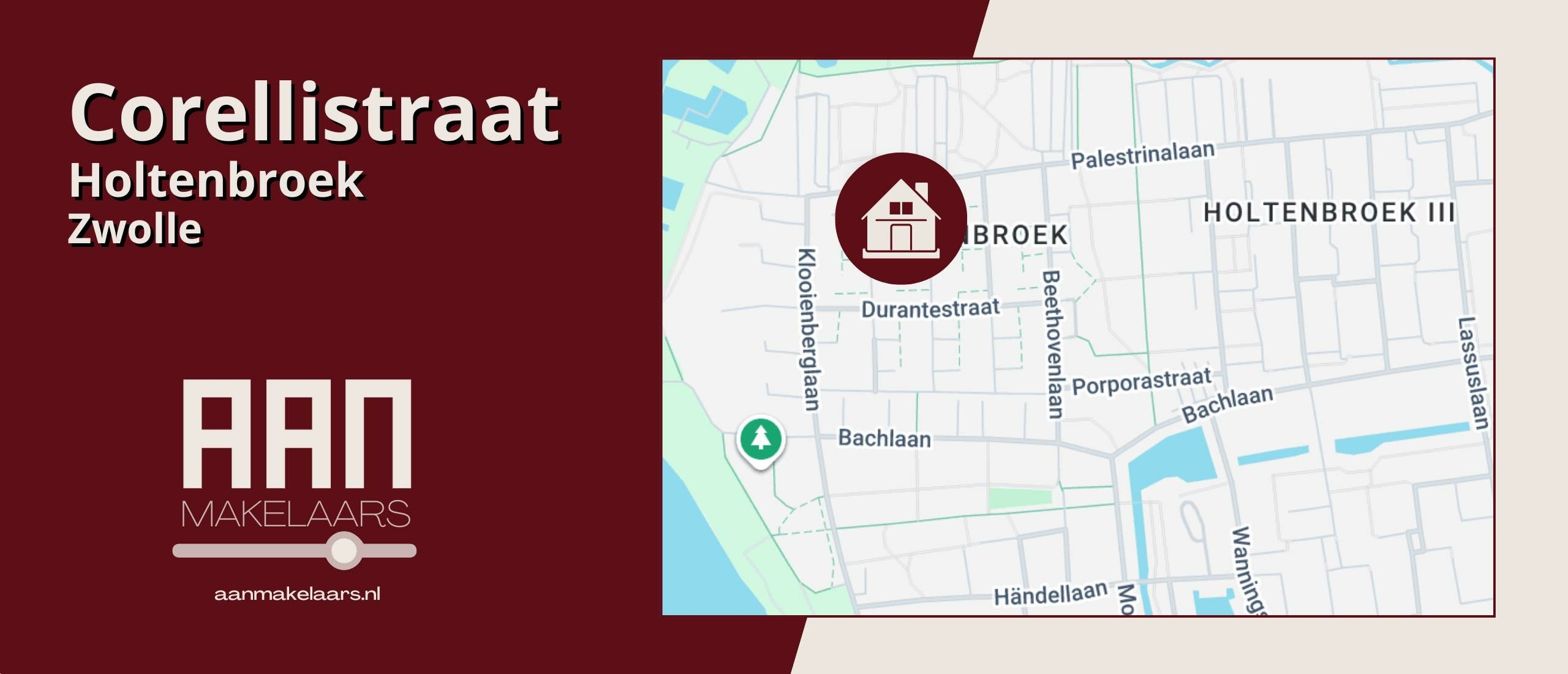 Corellistraat 43 Zwolle - uitgebouwde tussenwoning met serre en vrij uitzicht | AAN Makelaars