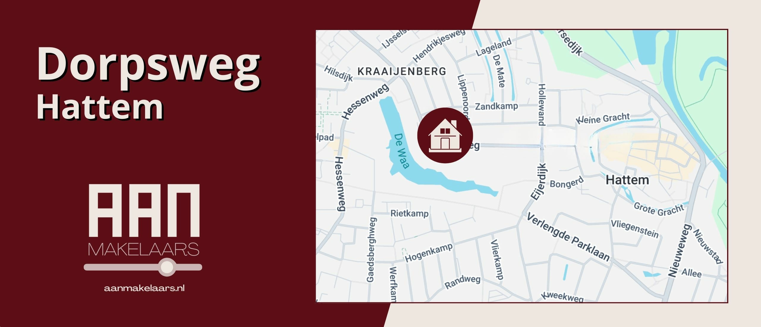 Dorpsweg 75 Hattem - Karaktervolle twee onder een kapwoning met uitzonderlijk diepe tuin aan het water | AAN Makelaars