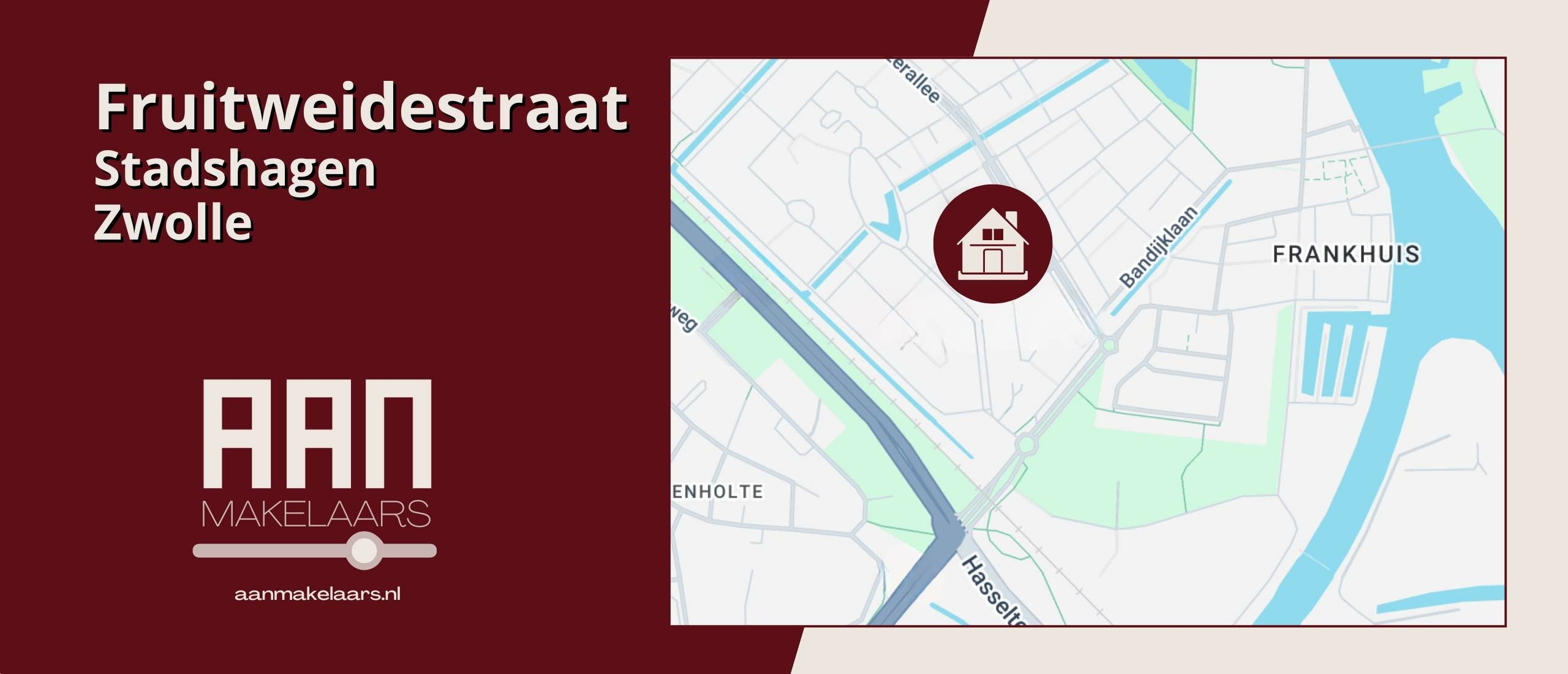 Fruitweidestraat 38 Zwolle – ruime tussenwoning met diepe tuin op het zuidwesten | AAN Makelaars