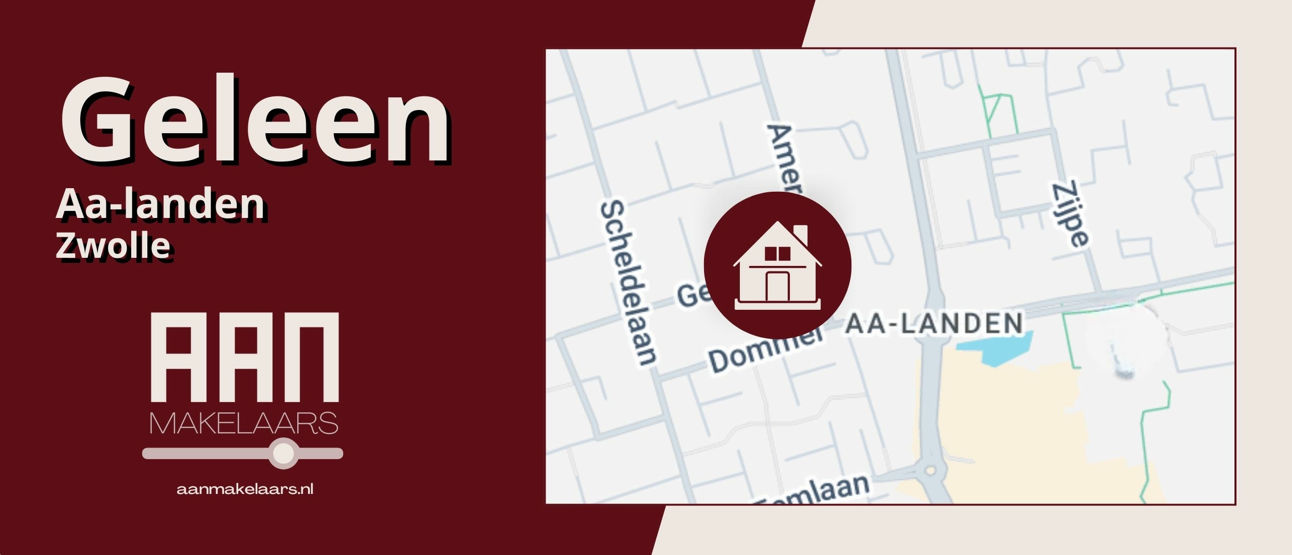 Geleen 49 in Zwolle, Aa-landen-Midden, ruim hoekappartement met zonnig terras, lift en parkeren in de afgesloten garage | AAN Makelaars