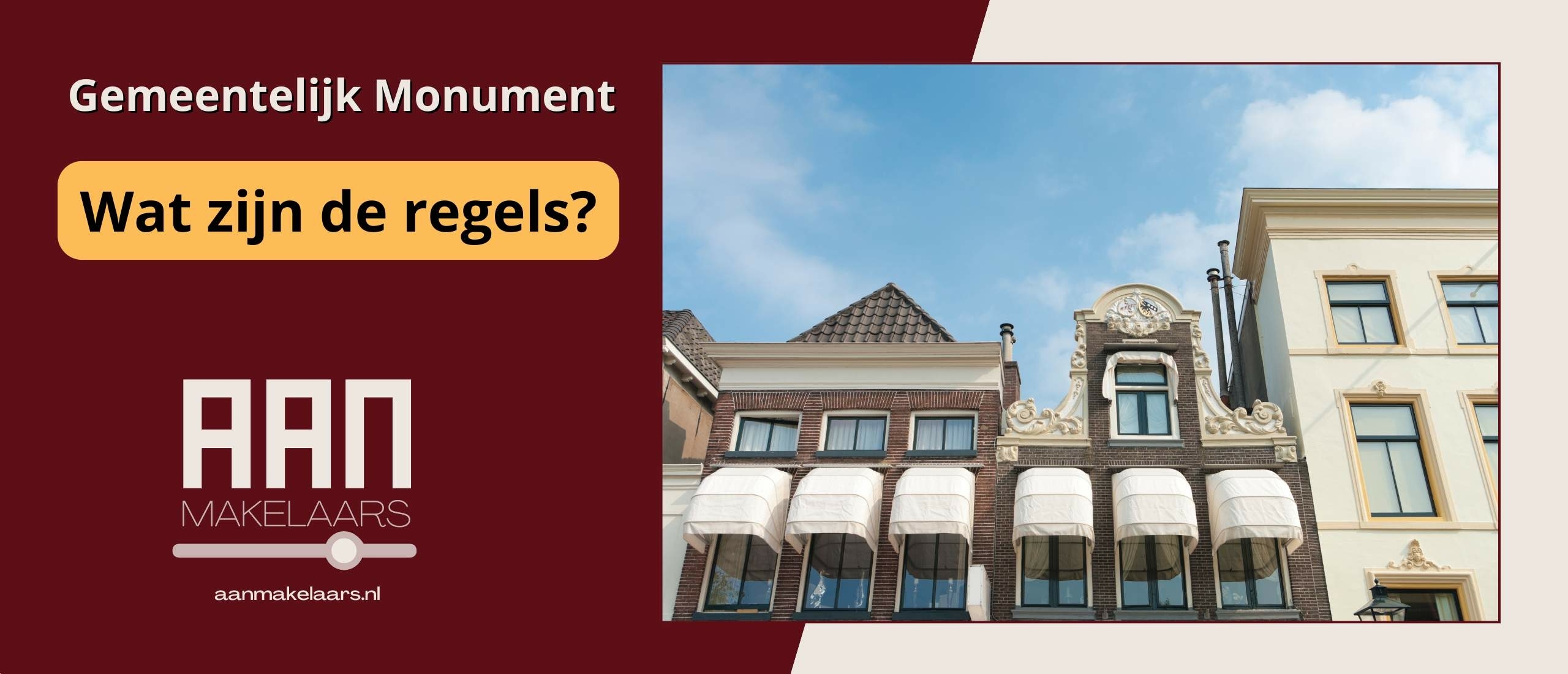 Gemeentelijk monument in Zwolle - regels & advies | AAN Makelaars