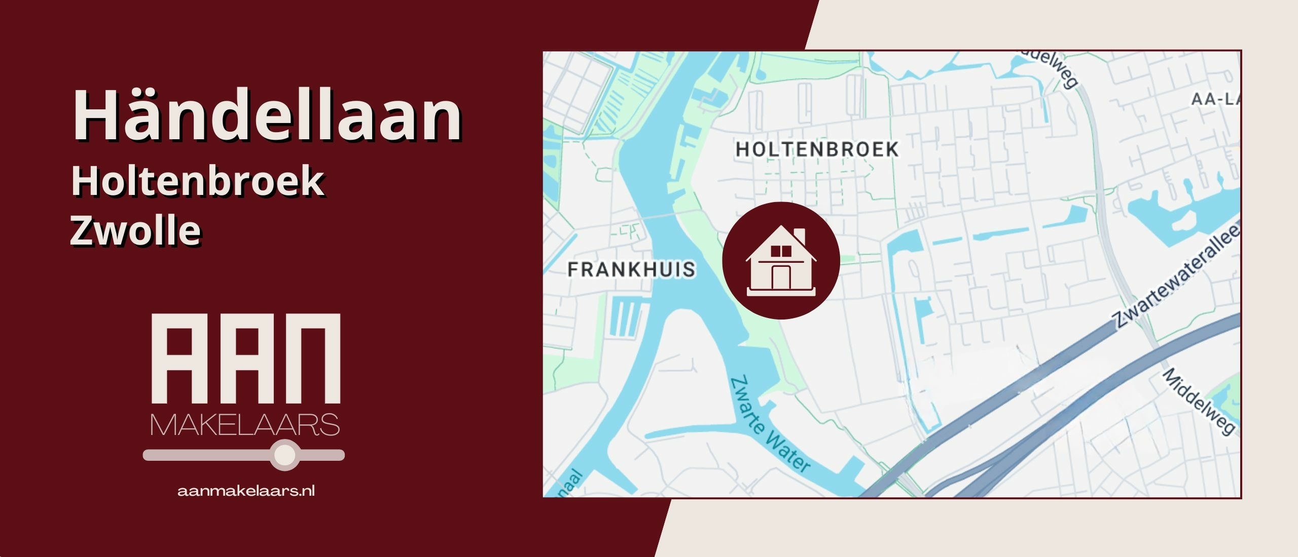 Händellaan 65 Zwolle met vrij uitzicht over het Zwarte Water en groen | AAN Makelaars