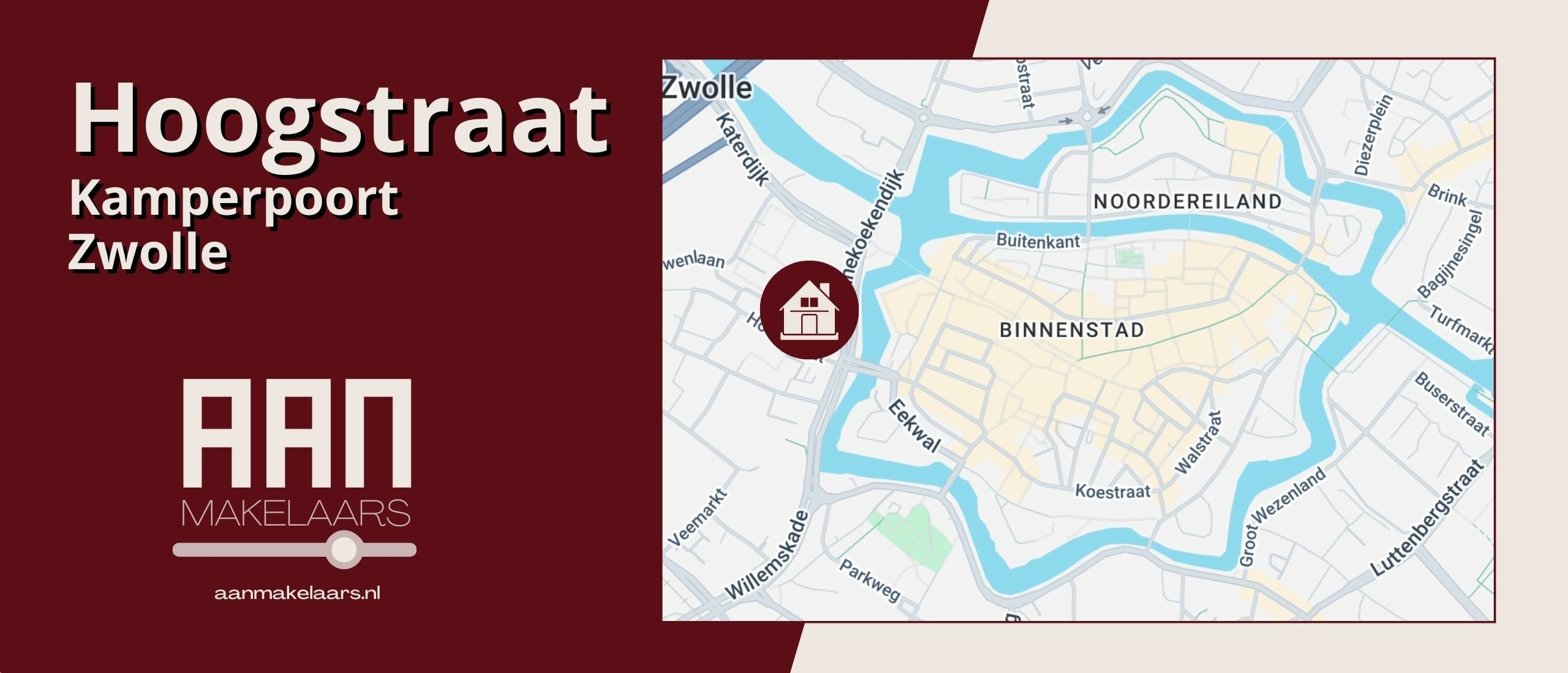 Hoogstraat 103 Zwolle – karakteristieke stadswoning met achtertuin op het zuiden in Kamperpoort | AAN Makelaars