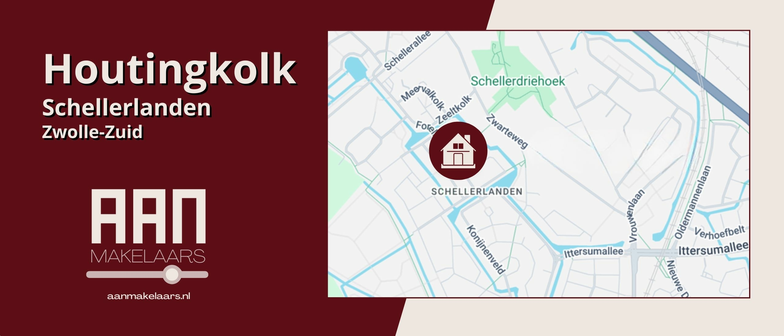 Houtingkolk 8 Zwolle - ruime gezinswoning met tuin, overkapping en carport in Schellerlanden | AAN Makelaars Zwolle Zuid