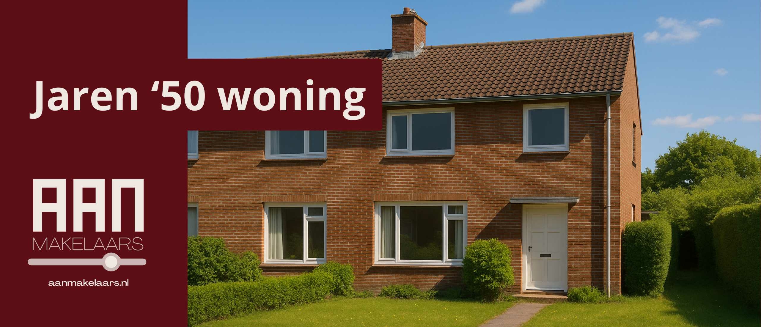 Jaren ’50 woning – herkenbare bouwstijl en duurzame mogelijkheden | AAN Makelaars
