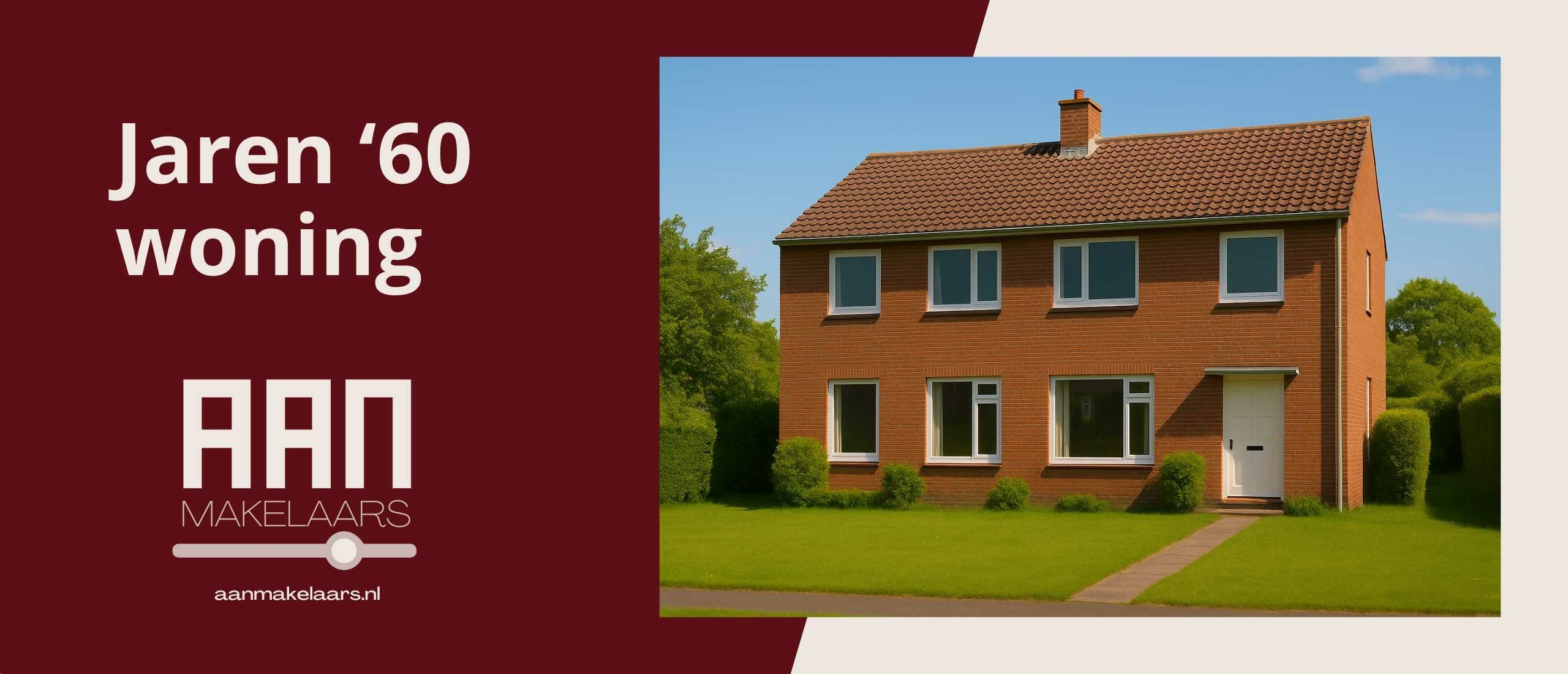 Jaren ’60 woning – kenmerken, charme, verduurzamen en kopen | AAN Makelaars