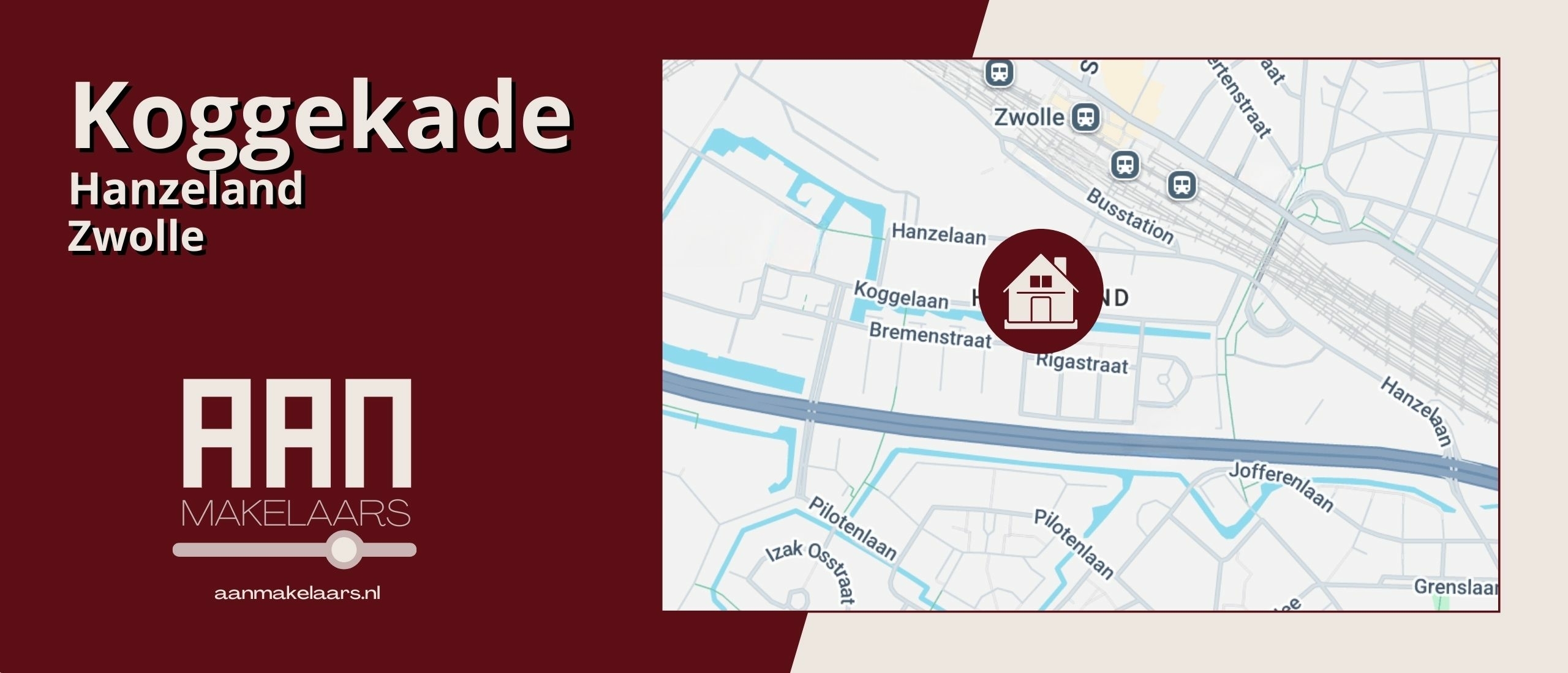 Koggekade 44 Zwolle – wonen bij station en centrum met balkon, lift en eigen parkeerplaats in Hanzeland | AAN Makelaars