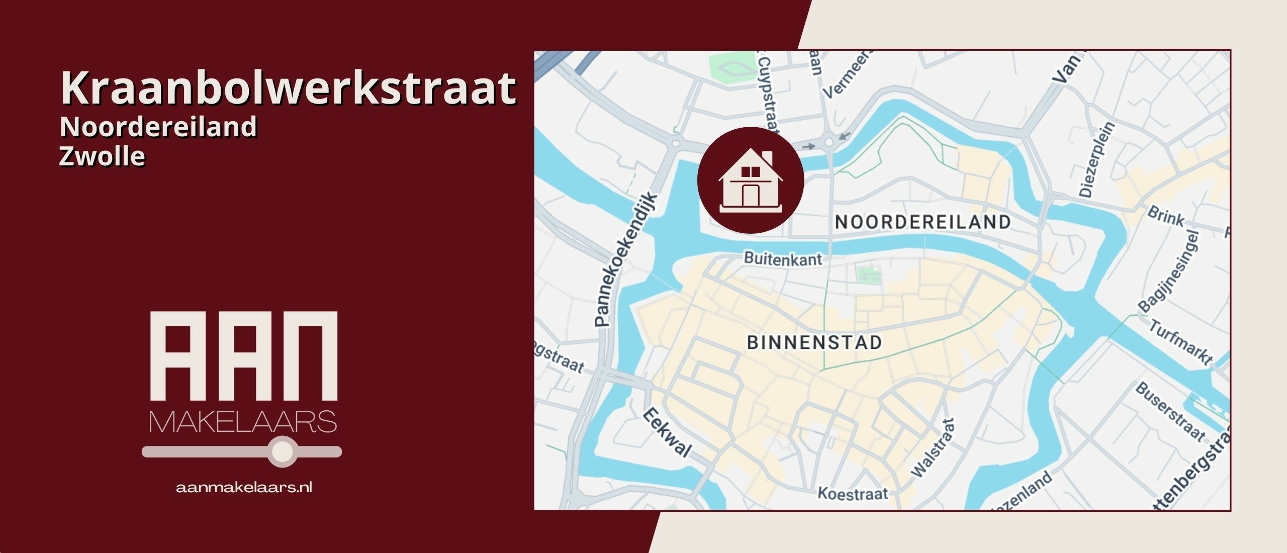 Kraanbolwerkstraat 2 Zwolle woningwaarde en biedadvies | AAN Makelaars