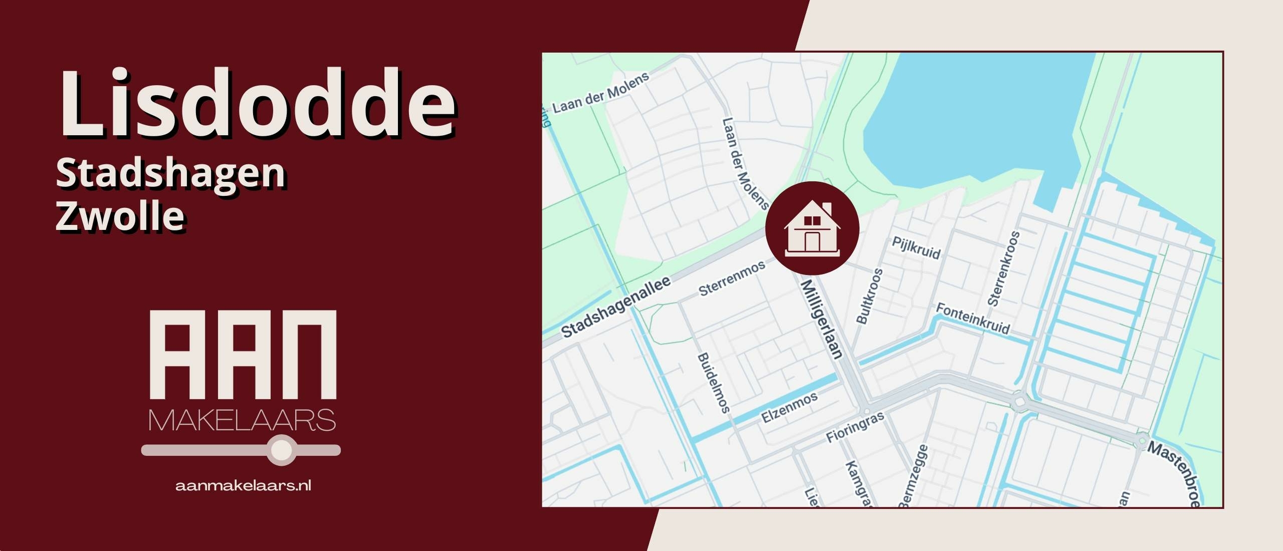 Lisdodde 1 Zwolle - Modern 3 Kamerappartement met Balkon bij de Milligerplas | AAN Makelaars