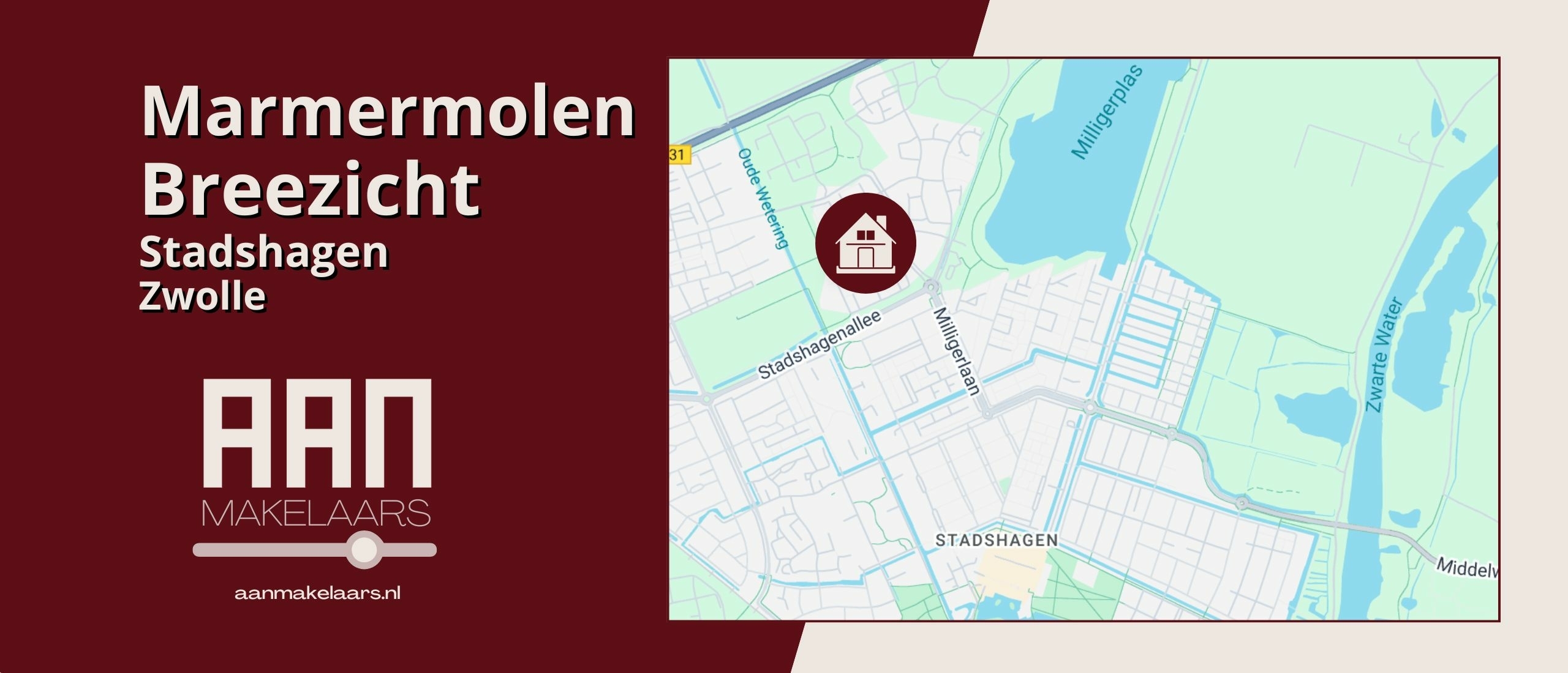 Marmermolen 32 Zwolle | Moderne energiezuinige hoekwoning in Breezicht | AAN Makelaars