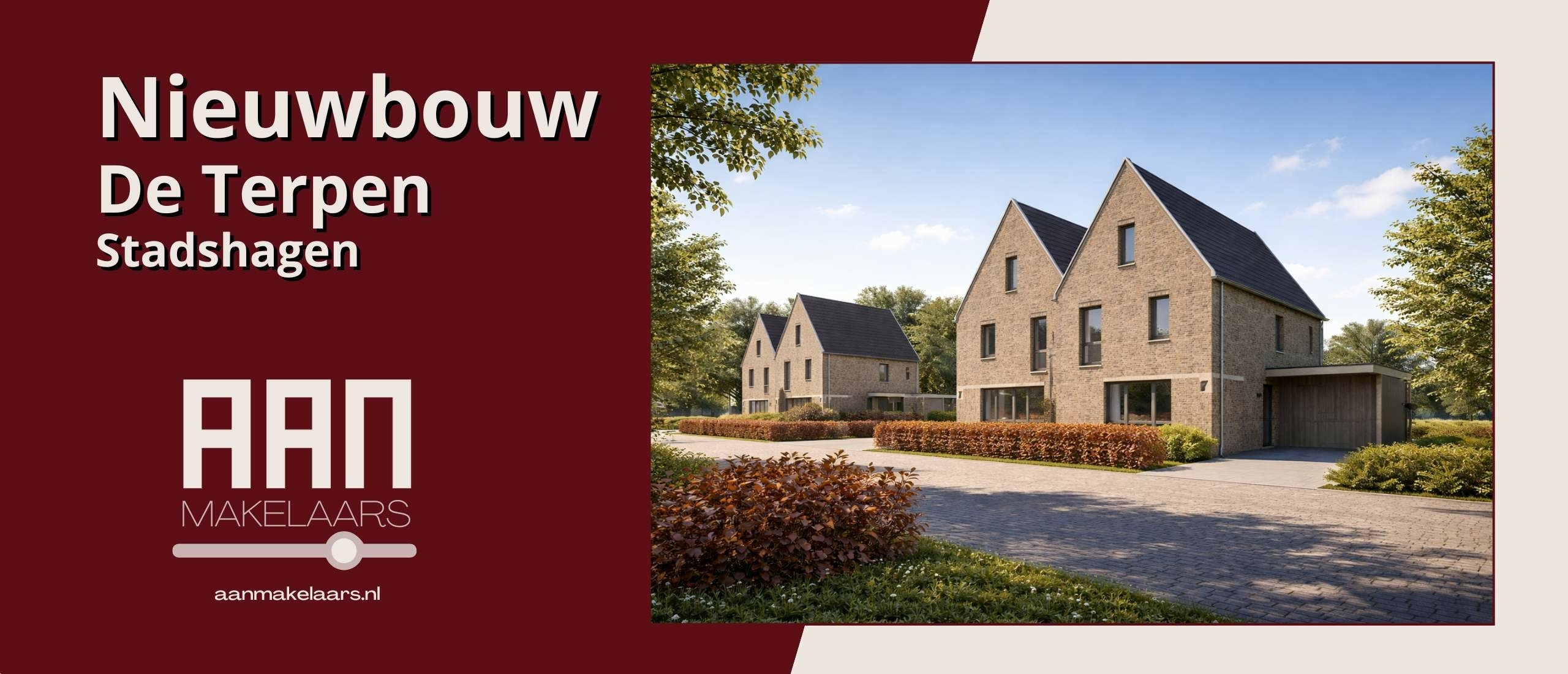 Nieuwbouwproject De Terpen – bouwnummer 1 twee-onder-een-kapwoning Zwolle Stadshagen | AAN Makelaars