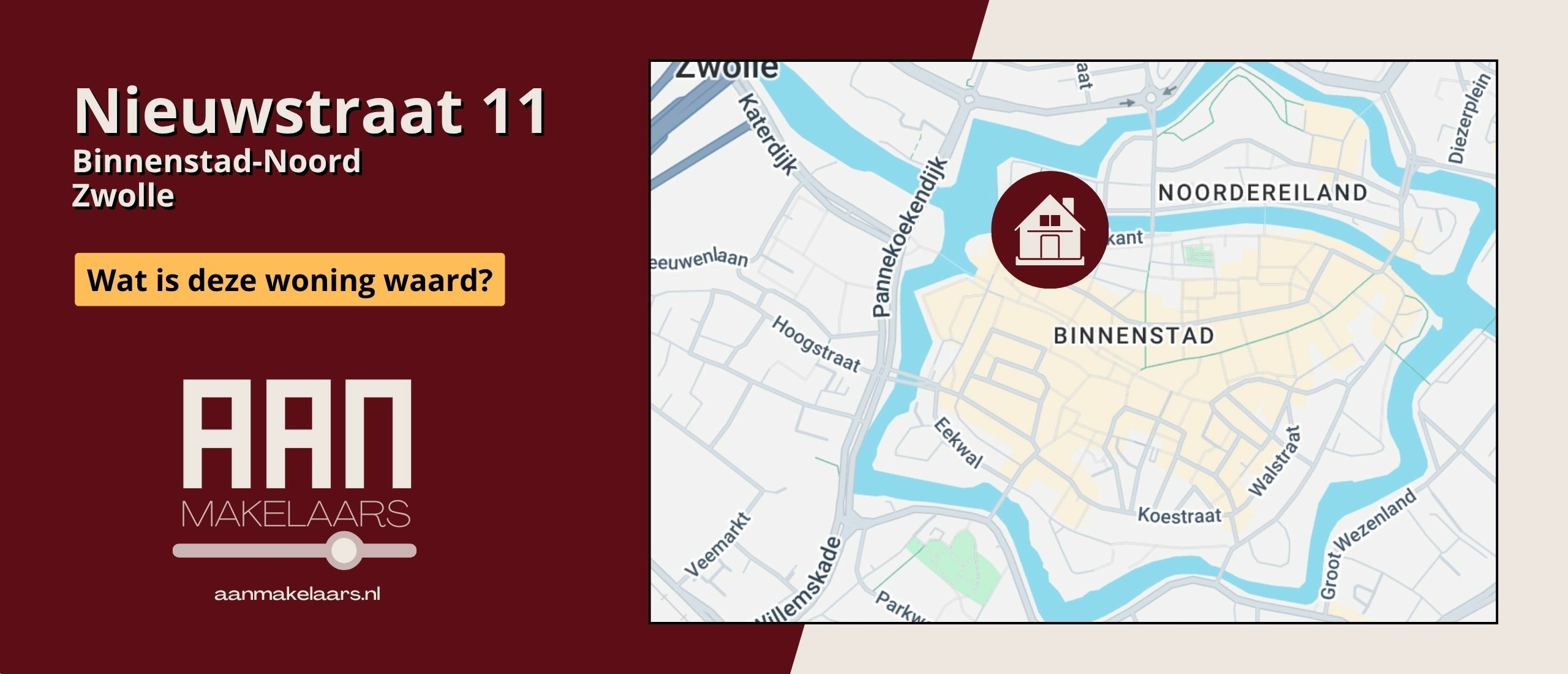 Nieuwstraat 11 Zwolle – Wat is deze woning waard? | AAN Makelaars