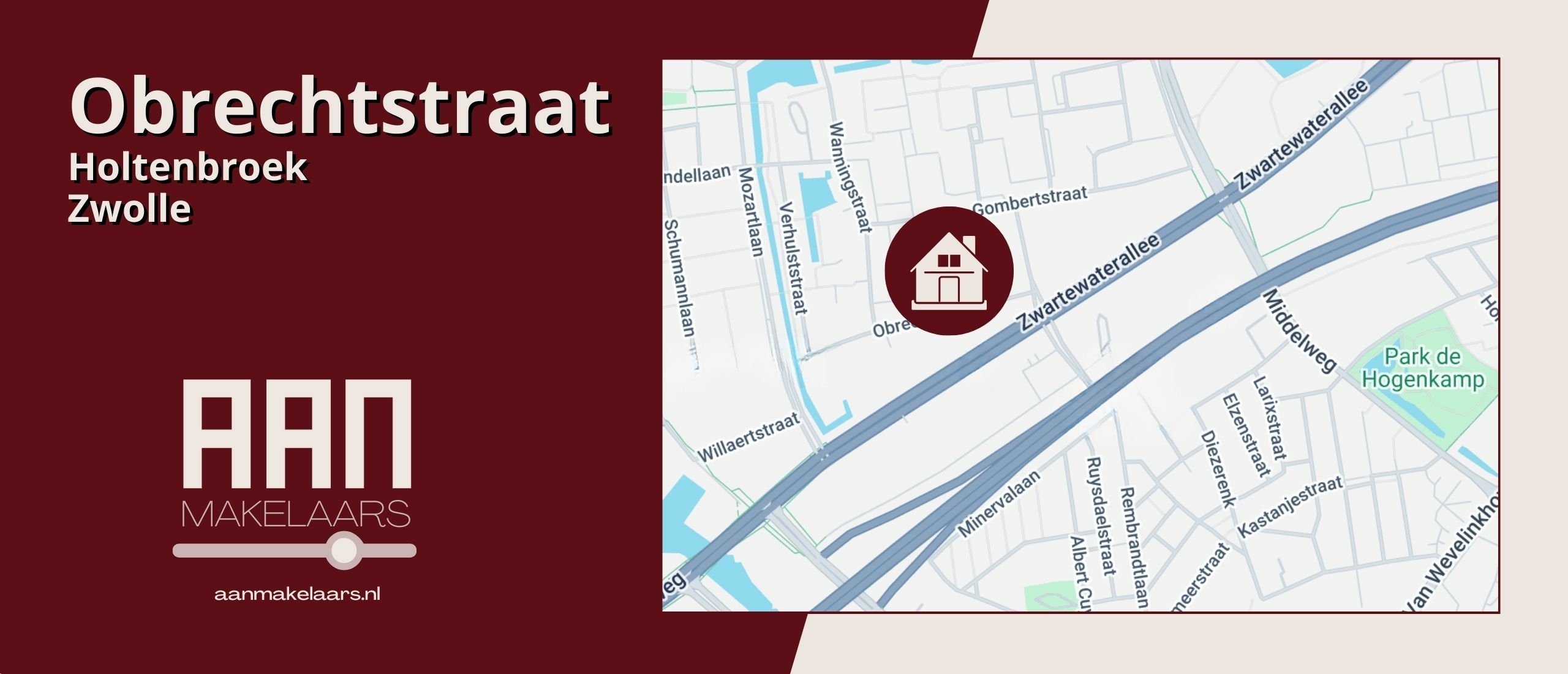 Obrechtstraat 333 Zwolle – lichte maisonnette met zonnig dakterras in Holtenbroek | AAN Makelaars