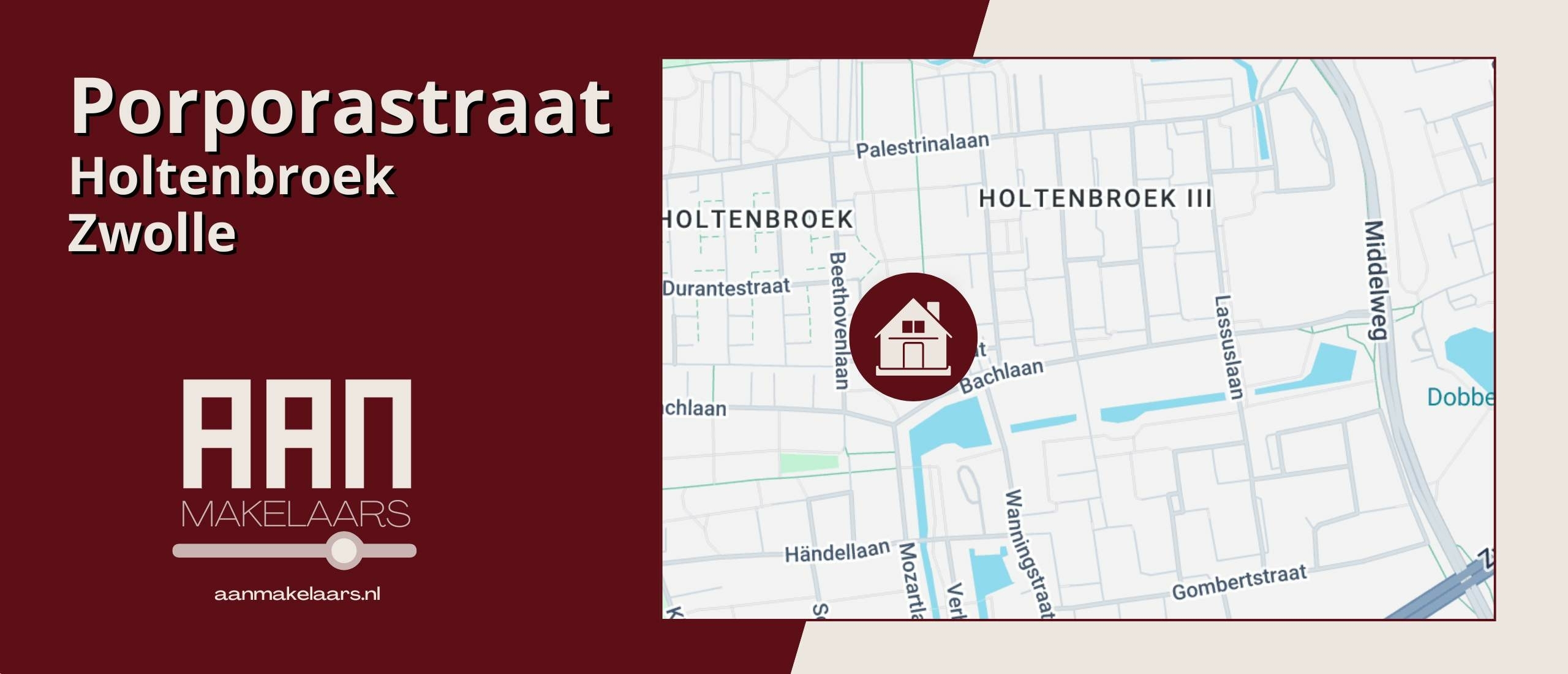 Porporastraat 138 Zwolle – Licht appartement met balkon en voorzieningen in Holtenbroek | AAN Makelaars