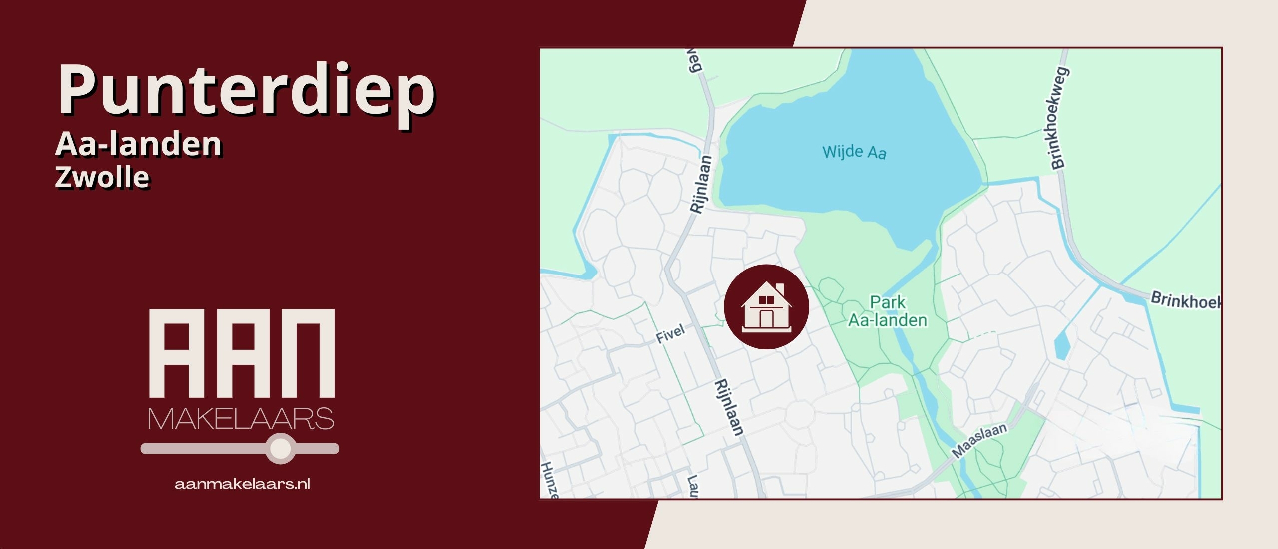 Punterdiep 4 in Zwolle – duurzaam wonen in Aa-landen-Noord vlak bij groen en water | AAN Makelaars