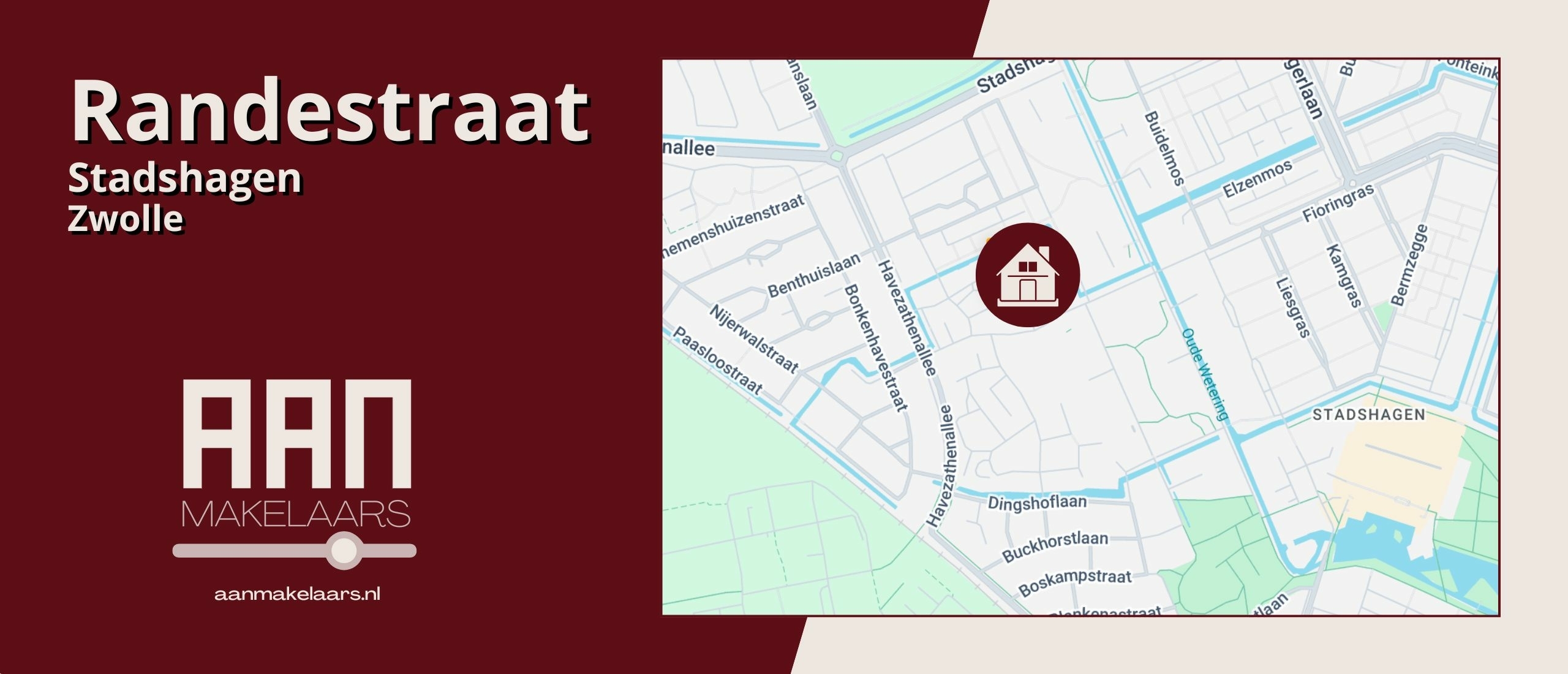 Randestraat 9 in Zwolle Werkeren, instapklaar wonen met ruimte, licht en een veranda in de tuin | AAN Makelaars