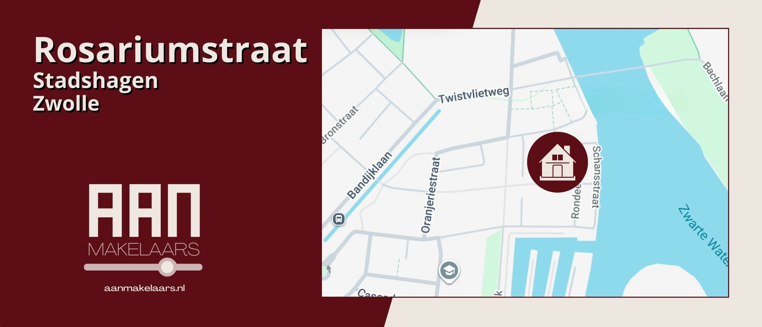 Rosariumstraat 17 in Zwolle (Frankhuis) – moderne gezinswoning in autovrij hofje met uitgebouwde woonkamer en extra diepe tuin | AAN Makelaars