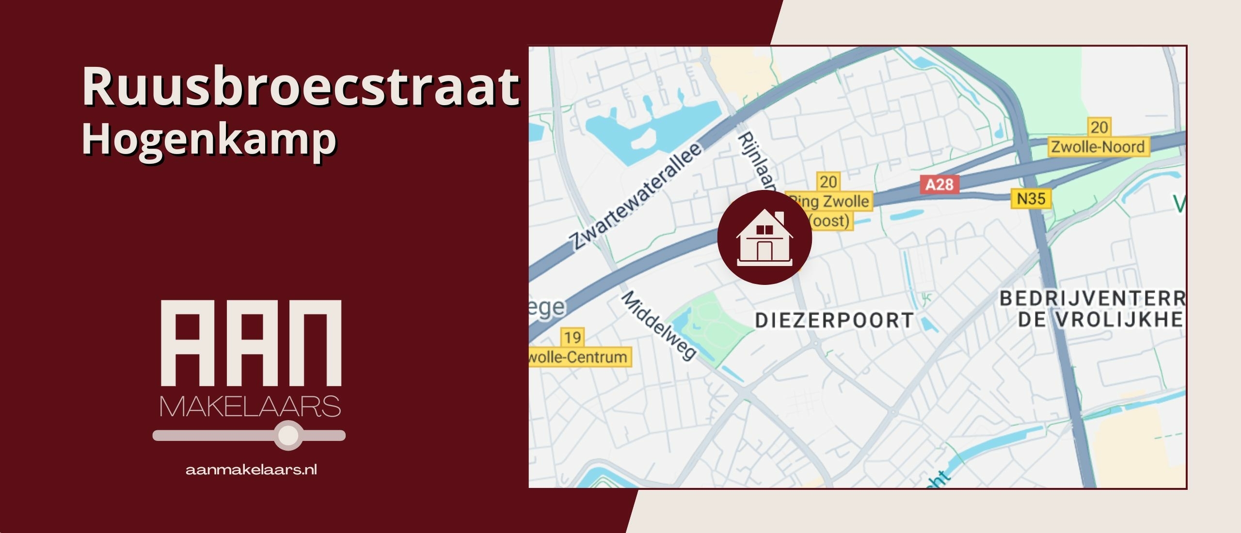 Ruusbroecstraat 80 Zwolle | Compact wonen voor starters in Hogenkamp | AAN Makelaars