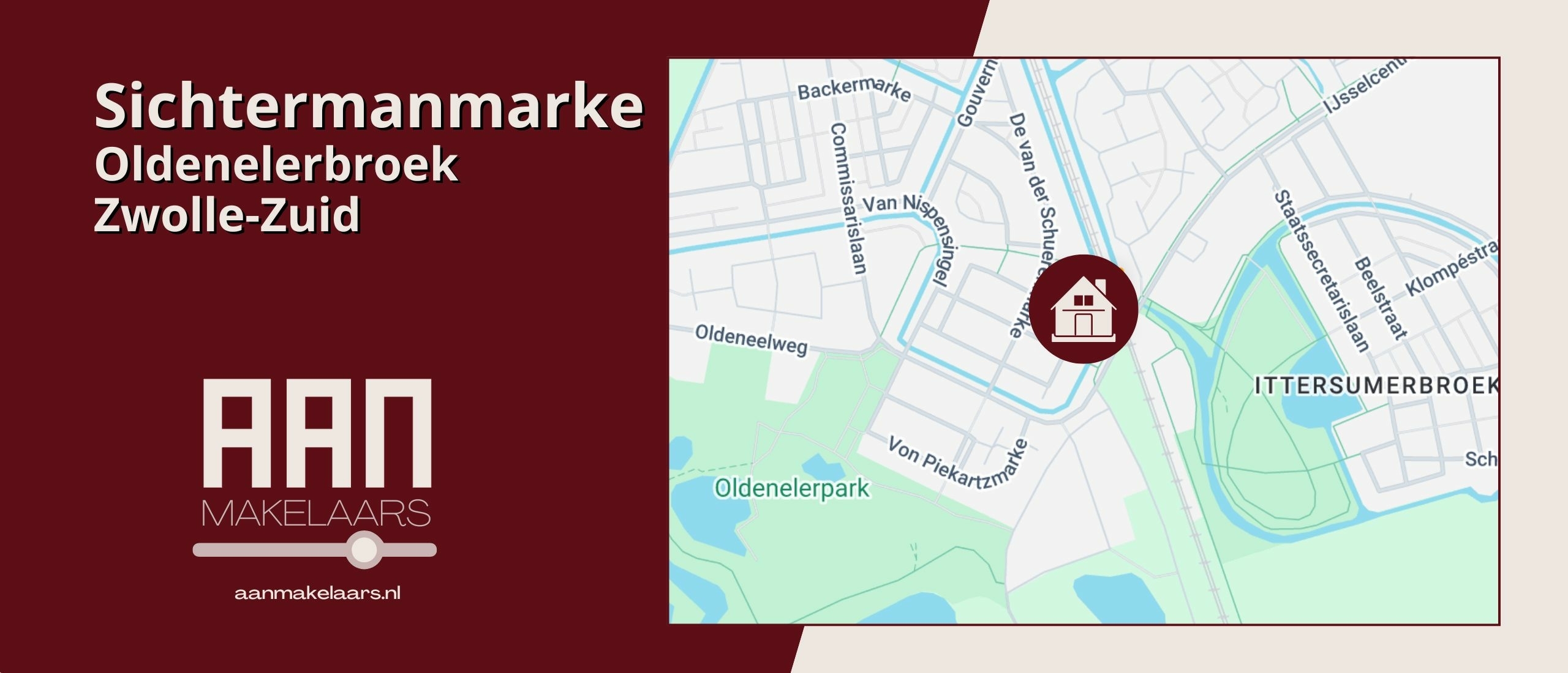 Sichtermanmarke 138 in Zwolle, licht appartement met balkon in het groene Oldenelerbroek | AAN Makelaars