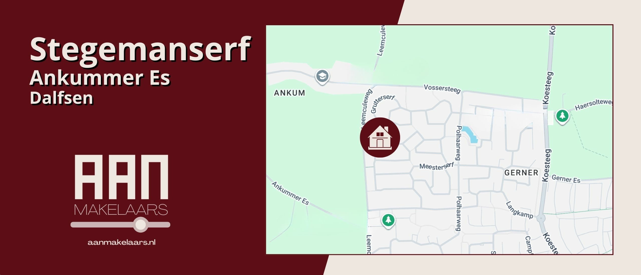 Stegemanserf 8 Dalfsen - vrijstaande woning met garage op royale kavel in Ankummer Es | AAN Makelaars