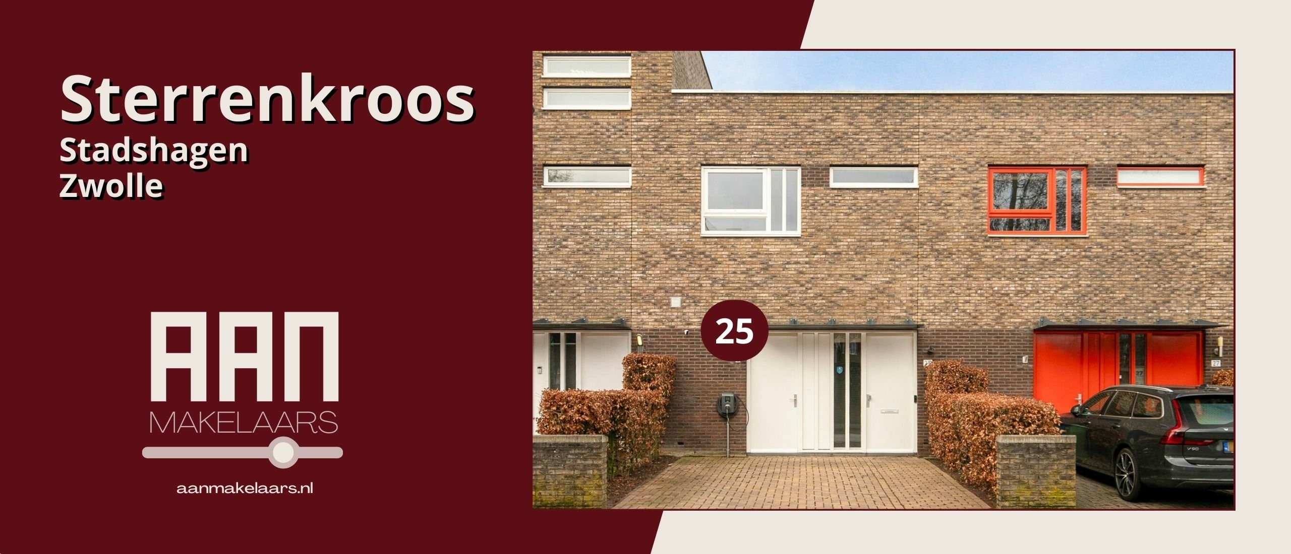 TE KOOP - Sterrenkroos 25 Zwolle | AAN Makelaars