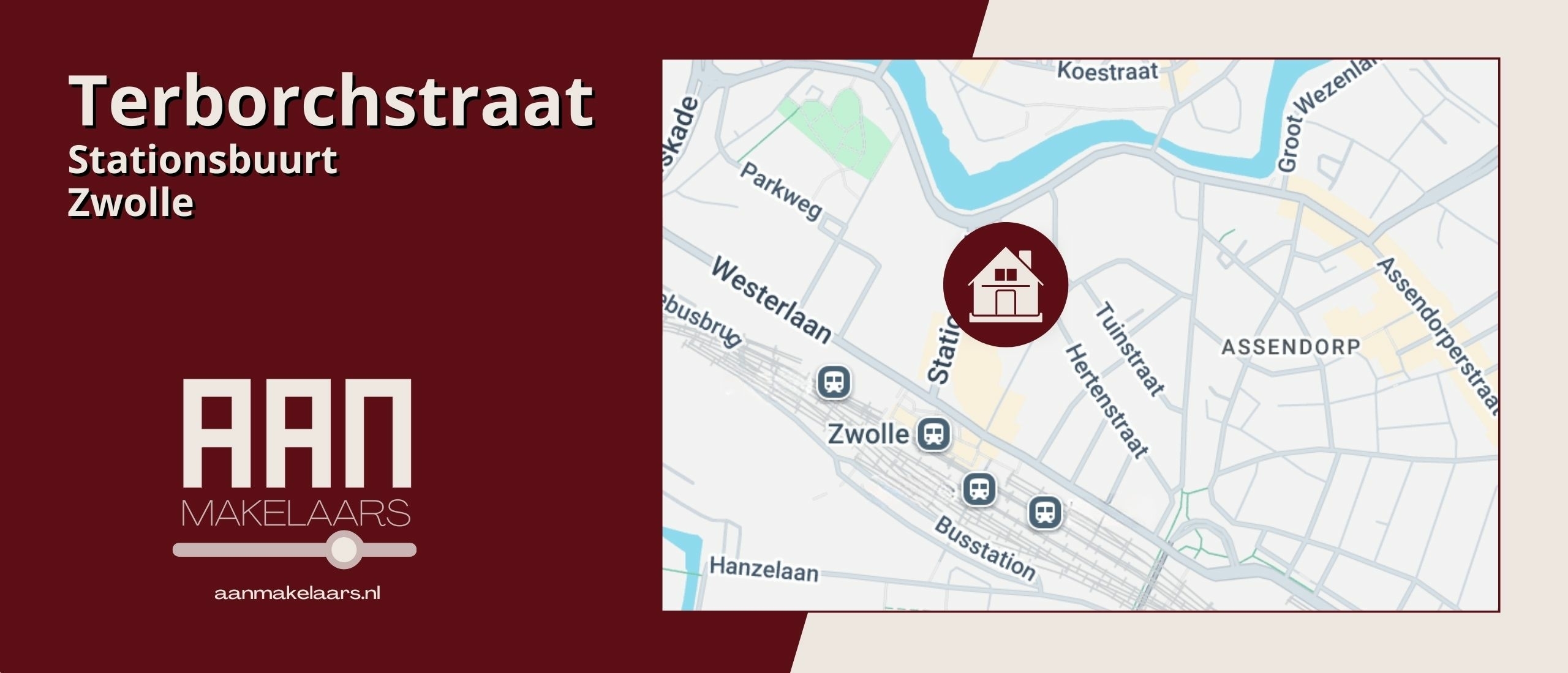 Terborchstraat 10-A in Zwolle - Gelijkvloers en centraal wonen met een zelfstandige studio en de binnenstad op loopafstand | AAN Makelaars