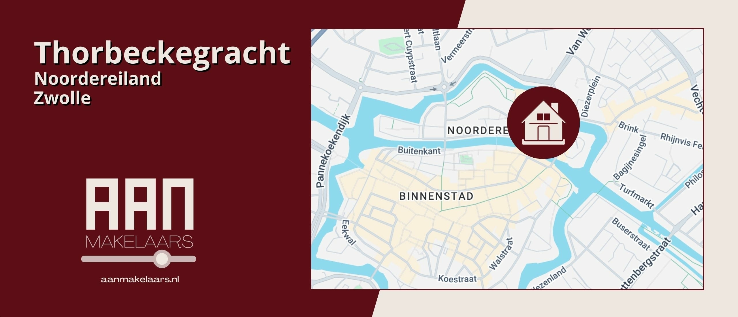 Thorbeckegracht 6-B Zwolle – woningwaarde en biedadvies | AAN Makelaars