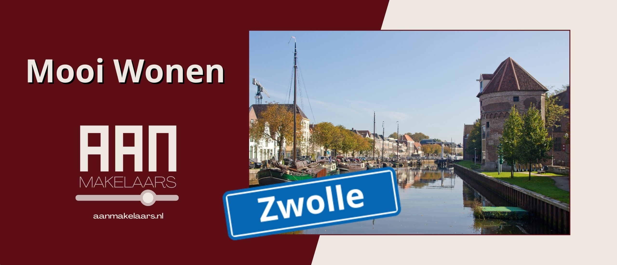 Thorbeckewal 49 Zwolle – Luxe grachtenwoning met uitzicht op de stadsgracht | AAN Makelaars