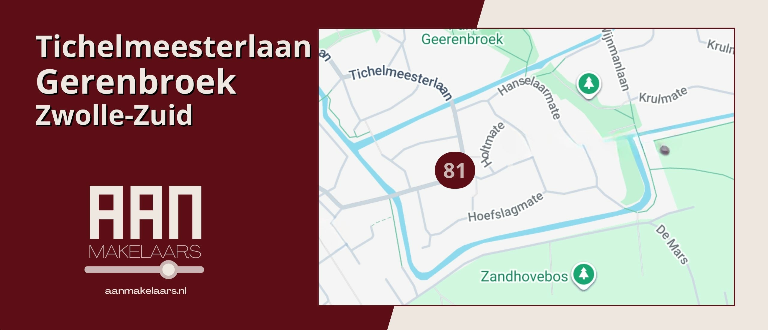 Tichelmeesterlaan 81 Zwolle – Verzorgde tussenwoning met vrij uitzicht en zonnige tuin in Gerenbroek | AAN Makelaars