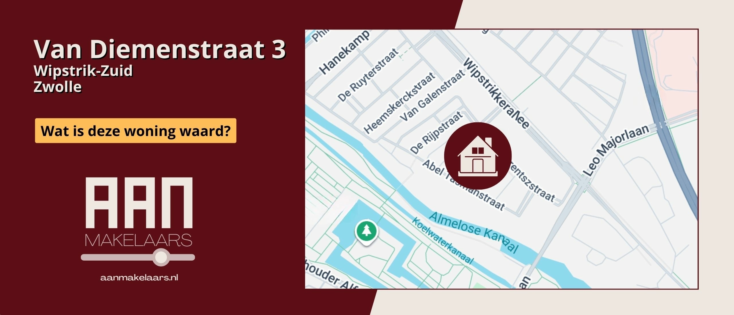 Van Diemenstraat 3 Zwolle – wat is deze woning waard? | AAN Makelaars