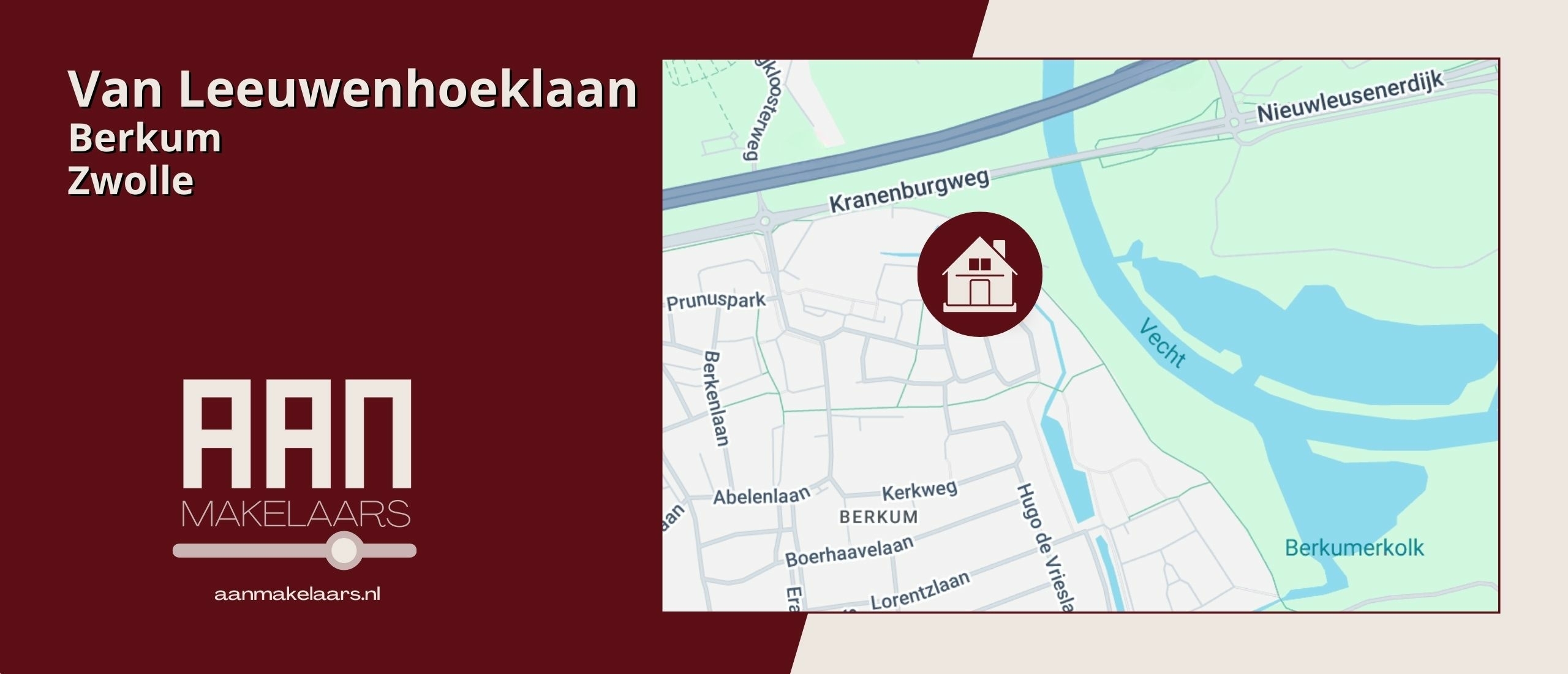 Van Leeuwenhoeklaan 46 Zwolle – bijzonder vrijstaand wonen aan de rand van Berkum bij de Vecht | AAN Makelaars
