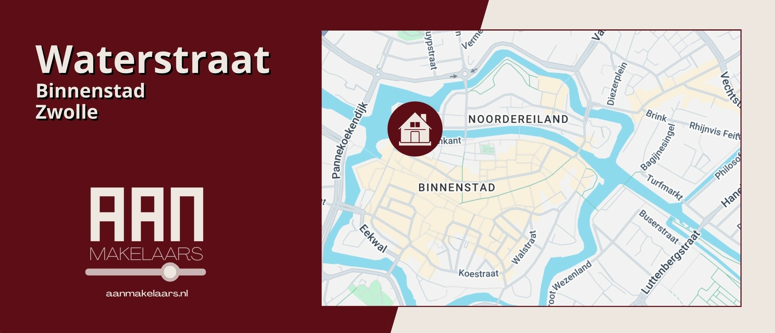 Waterstraat 8-A in Zwolle – woningwaarde en biedadvies | AAN Makelaars