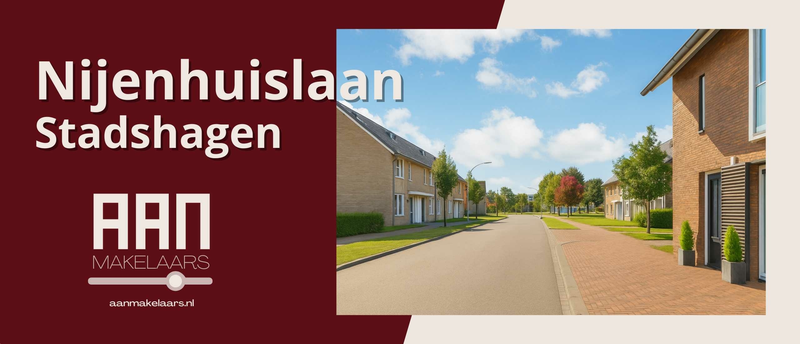 Wonen aan de Nijenhuislaan Stadshagen - moderne woningen in groene laan Zwolle | AAN Makelaars