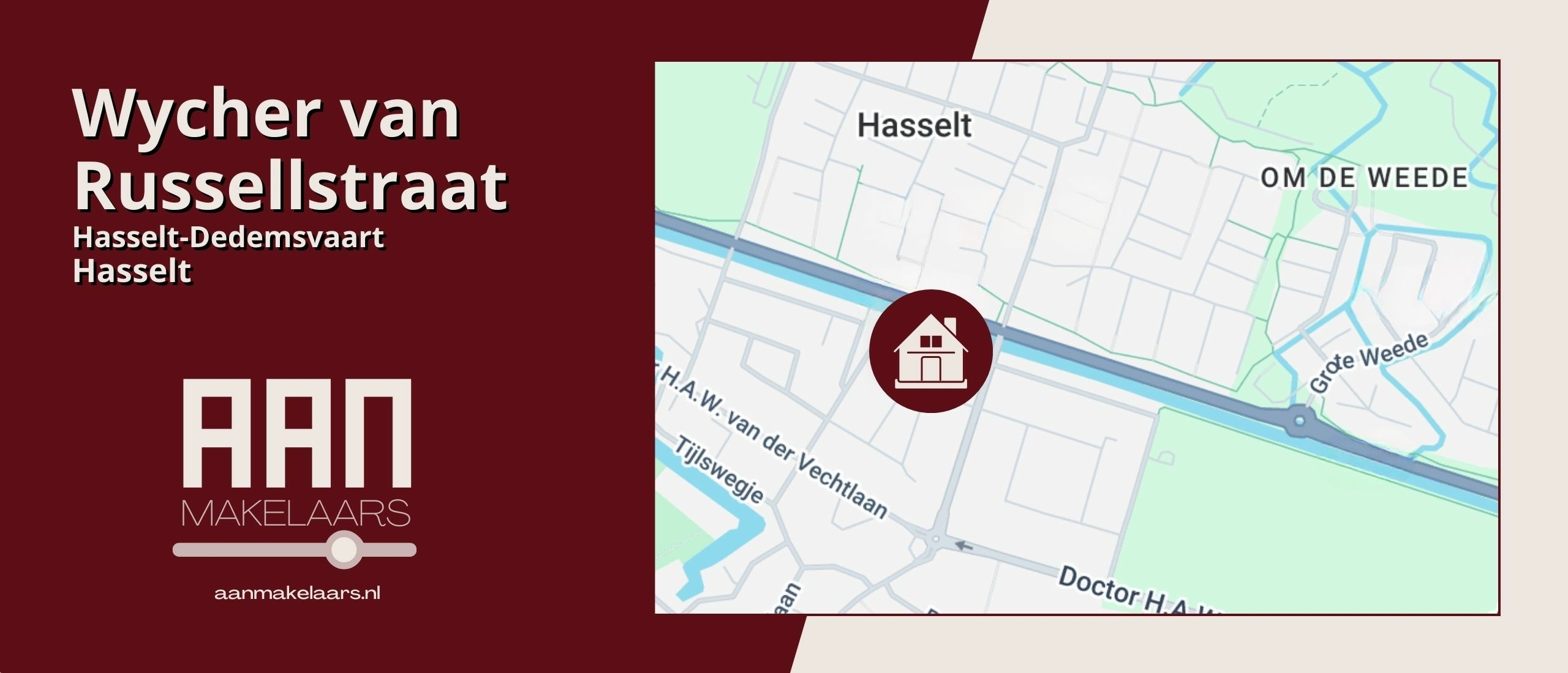Wycher van Russellstraat 44 Hasselt – woningwaarde en biedadvies | AAN Makelaars